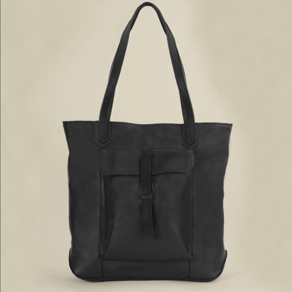 NWT Black Wilson’s Leather Tote